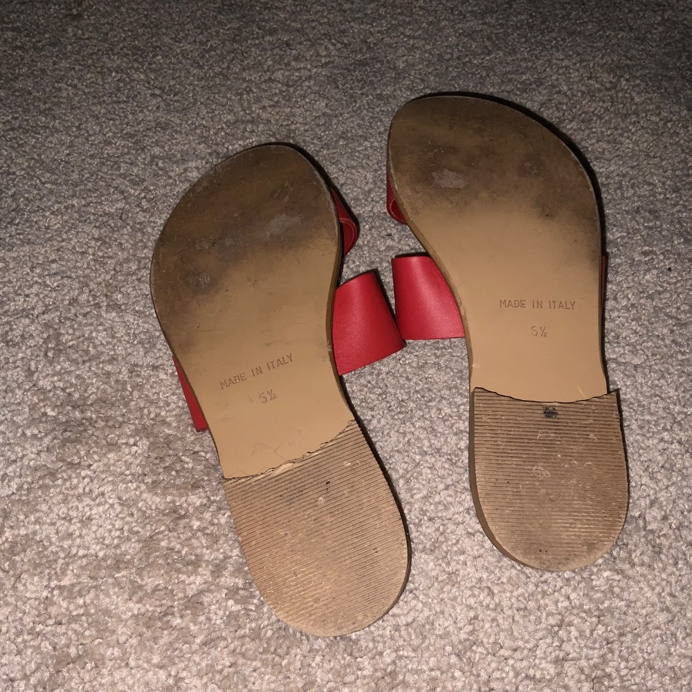 Leather sandals - image 2